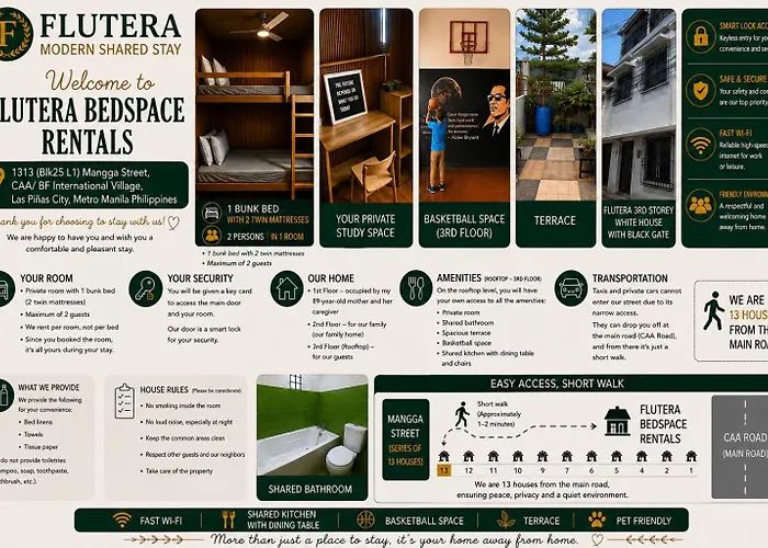 Auberge de jeunesse Flutera Bedspace